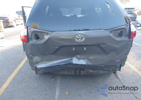2015 Toyota Sienna Le 8 Passenger from USA, damaged, VIN 5TDKK3DC3FS678532